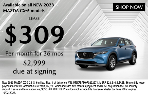 New Mazda Specials Wesley Chapel FL | Mazda of Wesley Chapel