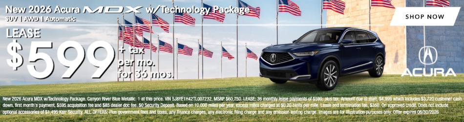 Acura MDX w/Technology Package