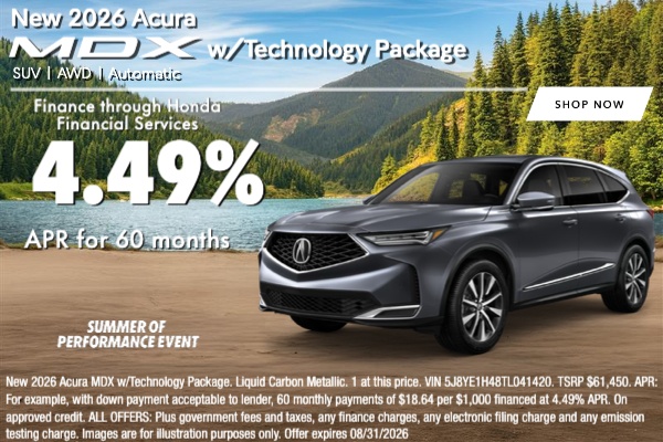 Acura MDX w
