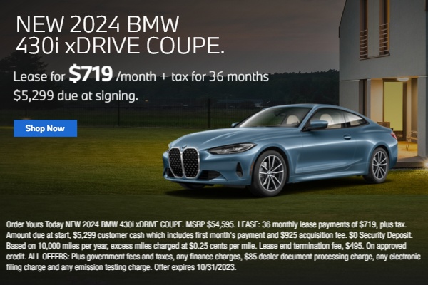 BMW Finance/Lease Specials Near Pacifica| BMW of San Francisco