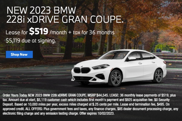 BMW Finance/Lease Specials Near Pacifica| BMW of San Francisco